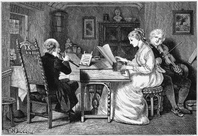 Müzik yapmak, Londra, 1874 by Francis Wilfrid Lawson