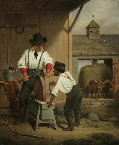 Tırpan Öğütücü, 1856 by Francis William Edmonds
