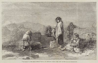 ಹೋಲಿ ವೆಲ್ ಟರ್ಕ್‌ಗೆ ಯಾತ್ರಿಕರು by Francis William Topham