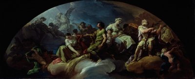 Cennetteki Eski Ahit Figürleri, 175160. by Francisco Bayeu