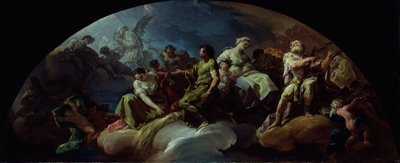 Cennetteki Eski Ahit Figürleri by Francisco Bayeu y Subias