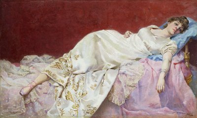 Bir Dinlenme Anı, by Francisco Domingo Marqués