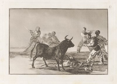Mızraklı, Oraklı, Banderillalı ve Diğer Kollu Boğa Rabble Hamstring, La tauromaquia