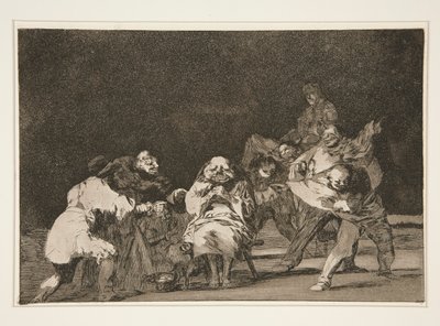 Sadakat, pl. Atasözleri dizisinden 17 by Francisco de Goya