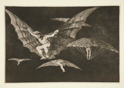 Uçma Modu (A Way of Fly), pl. 13 diziden Atasözleri by Francisco de Goya