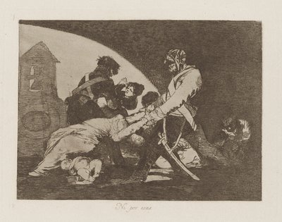 Bunları da Yapmayın, pl. Savaşın Felaketleri dizisinden 11 by Francisco de Goya