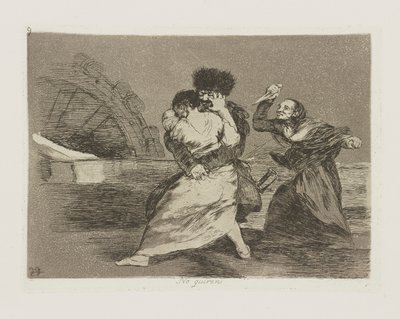 İstemiyorlar. (Onlar by Francisco de Goya