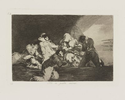 Bakamam. (Bir kutu by Francisco de Goya