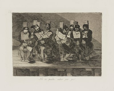 Neden olduğunu bulamıyor musunuz? (Bir kutu by Francisco de Goya