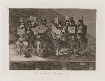 Nedenini bilmiyorum [sic] (One Can by Francisco de Goya