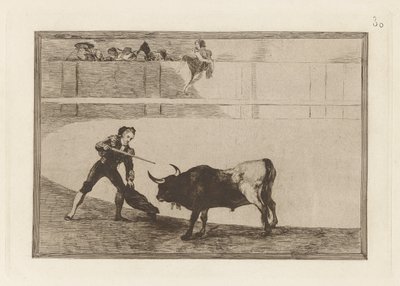 Pedro Biberiye? duran boğaya (Pedro Romero Durdurulan Boğayı Öldürüyor), The Bull Machinery