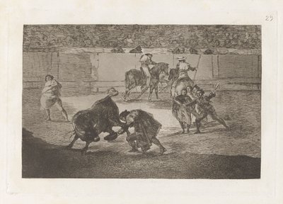 Pepe Illo boğayı keserken (Pepe Illo by Francisco de Goya