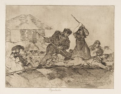 The Disasters of War Los Desastres de la Guerra: Rabbl..., 1810, 1863