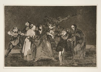 Bıçak yaralarını iyileştirirler ama kötü sözleri değil (Yaralar Aceleci Sözlerden Daha Hızlı İyileşir), pl. Atasözleri dizisinden 16 by Francisco de Goya