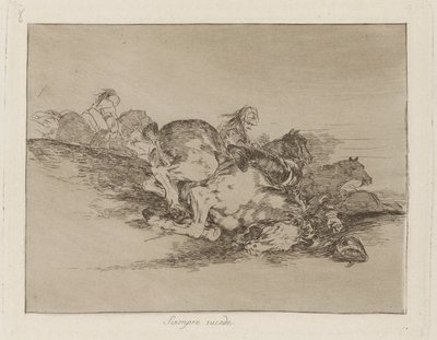 Her zaman olur (Her Zaman Olur), pl. Savaşın Felaketleri serisinden 8 by Francisco de Goya