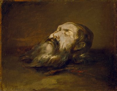 Katledilen azizin kafası by Francisco Herrera the Elder