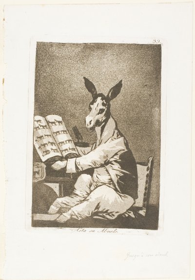 Dedesi de öyleydi, Los Caprichos