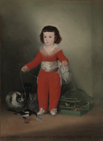 Don Manuel Osorio Manrique de Zuniga (1784-92) by Francisco de Goya