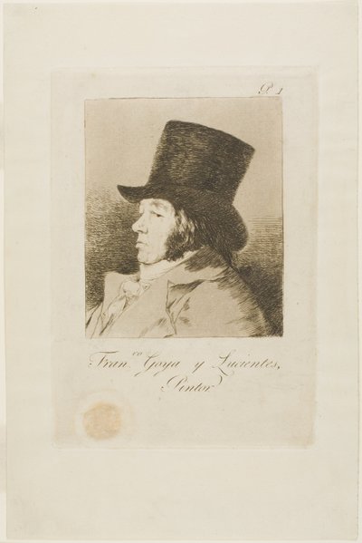 Francisco de Goya y Lucientes, Ressam, Los Caprichos
