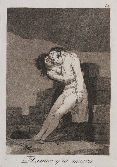 Aşk ve Ölüm by Francisco de Goya