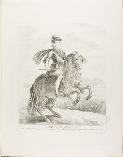Filip III by Francisco Jose de Goya y Lucientes