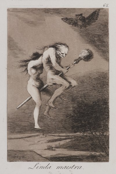 Güzel Öğretmen! (Linda usta!) by Francisco de Goya