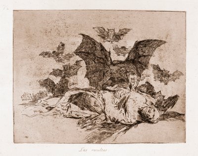 Savaşın Felaketleri: Sonuçlar (hazırlık çiziminden gravürleme by Francisco de Goya