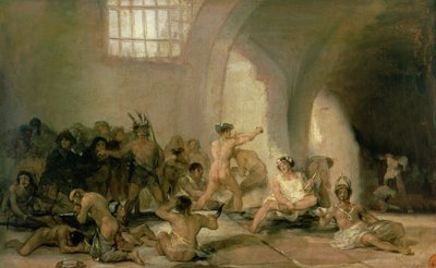 tımarhane by Francisco de Goya
