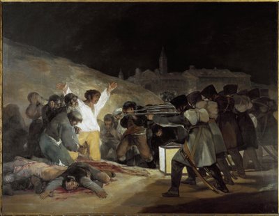 Üçüncü Mayıs 1808 - cnavas üzerine yağlıboya by Francisco Jose de Goya y Lucientes