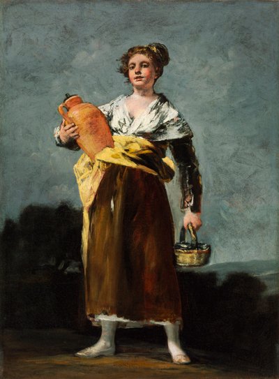 Su Taşıyıcı, c.1808-12 (tuval üzerine yağlı boya) by Francisco de Goya