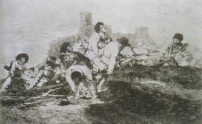 Hala kullanılabilirler, 'Savaşın Felaketleri'nin 24. levhası by Francisco Jose de Goya y Lucientes