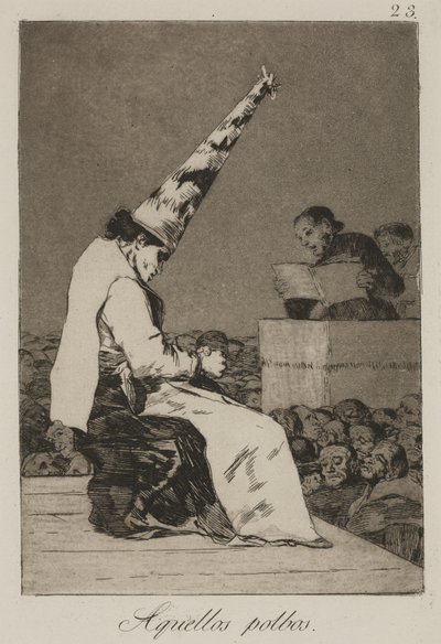 O Toz Lekeleri (Aquellos Polbos) by Francisco de Goya
