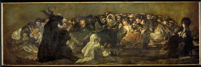 Cadıların Şabatı (tuval üzerine resim) by Francisco Jose de Goya y Lucientes