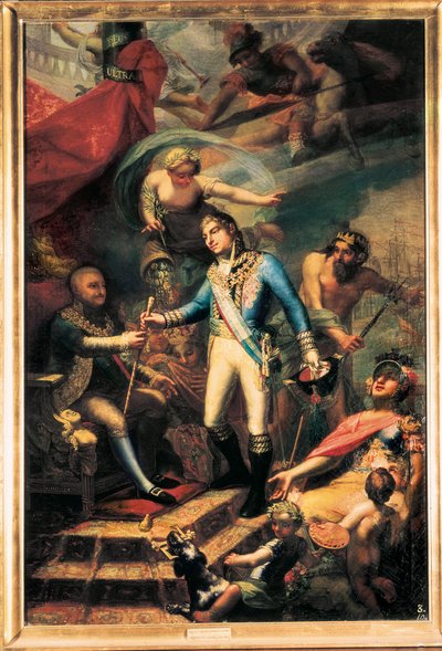 İspanya Kralı IV. Charles (1748-1819) Manuel Godoy