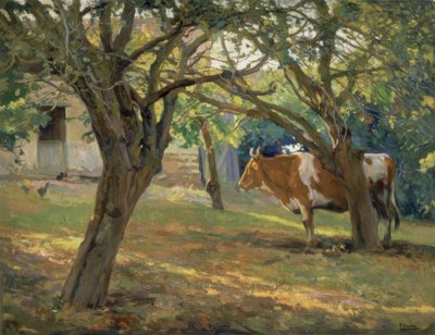 RABBİN BAHÇESİ JUAN – 1930 / 36–70,5X90 CM– by Francisco Llorens Diaz
