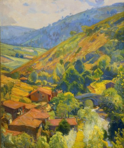 Rio Mandeo by Francisco Llorens Diaz