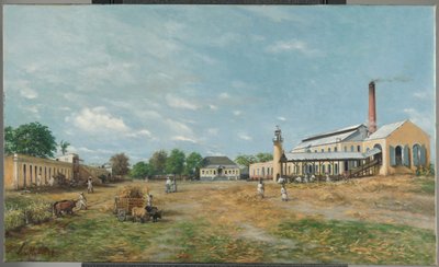 Hacienda La Fortuna, 1885 by Francisco Manuel Oller