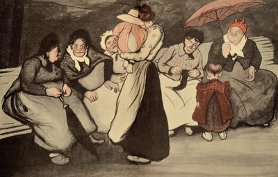 Temiz havada güneşli bir Pazar günü, LAssiette au Beurre