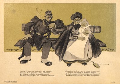 Evli! kalk, tembelsin, LAssiette au Beurre