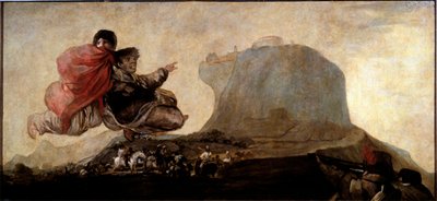 Asmodeus (tuval üzerine yağlı boya by Francisco de Goya