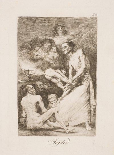 Üflemek by Francisco de Goya