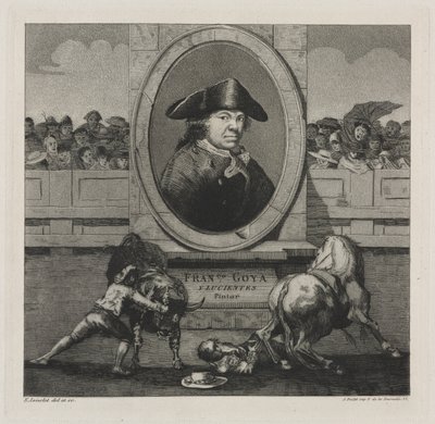 Boğa Güreşi: Cephe, 1876. by Francisco de Goya