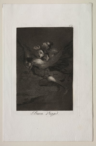 Caprichos: İyi Yolculuklar! by Francisco de Goya