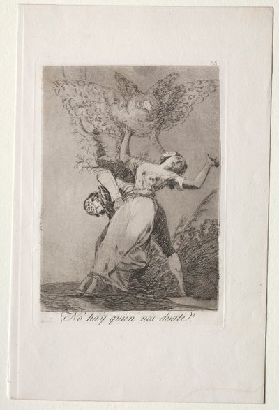 Caprichos: Kimse Bizi Çözemez mi? by Francisco de Goya