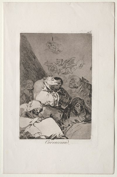 Caprichos: Düzeltme by Francisco de Goya