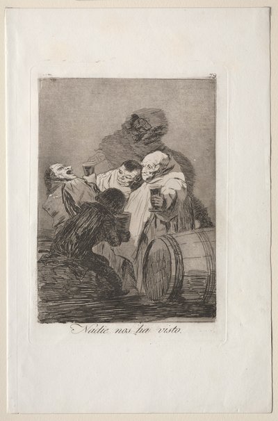 Caprichos: Bizi Kimse Görmedi by Francisco de Goya
