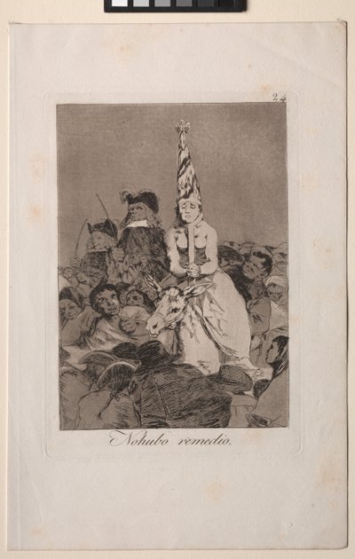Caprichos: Bu Konuda Hiçbir Şey Yapılamaz by Francisco de Goya