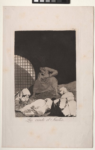 Caprichos: Uyku Onları Yeniyor by Francisco de Goya