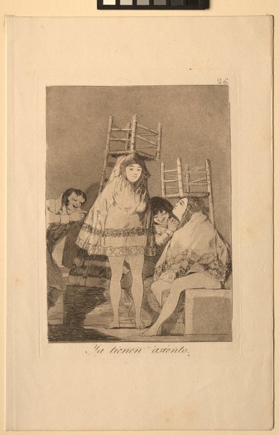 Caprichos: Onlar Zaten O.n. alt. by Francisco de Goya