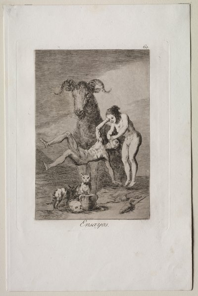 Caprichos: Denemeler by Francisco de Goya